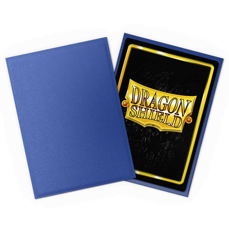 Dragon Shield Matte Non-Glare Sleeves Standard Size - Blue (100)