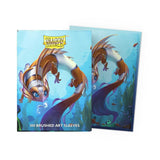 Dragon Shield The Cinderfin Brushed ART Sleeves - Standard Size (100)