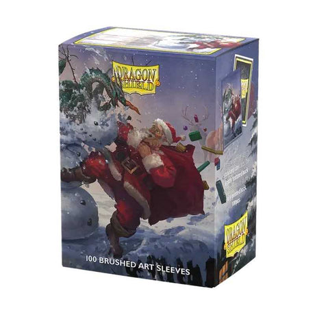Dragon Shield Brushed ART Standard Sleeves : Christmas 2025 (100 ct.)