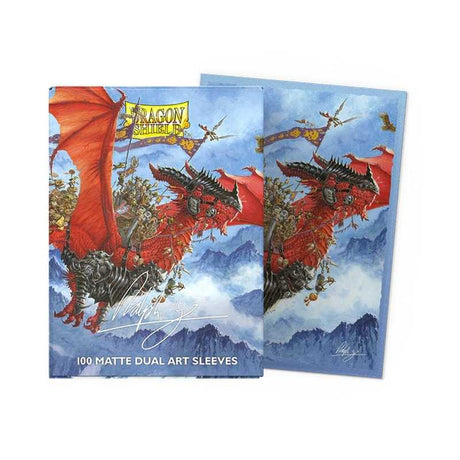 Dragon Shield Matte Dual Standard Sleeves: Signature Series Ralph Horsley The Raid (100 ct.)