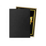 Dragon Shield Matte Dual Standard Sleeves - Black & Gold (100 ct.)