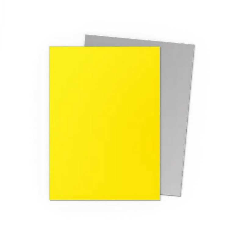 Dragon Shield Matte Dual Standard Sleeves - Yellow & Silver (100 ct.)