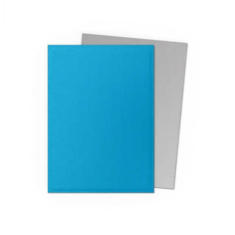 Dragon Shield Matte Dual Standard Sleeves - Sky Blue & Silver (100 ct.)