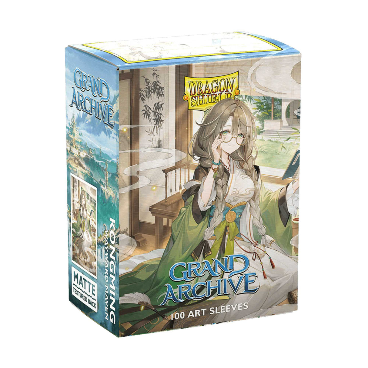 Matte Art Standard Sleeves: Grand Archive - Kongming, Wayward Maven (100 ct.)