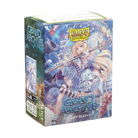 Matte Art Standard Sleeves: Grand Archive - Alice, Golden Queen (100 ct.)