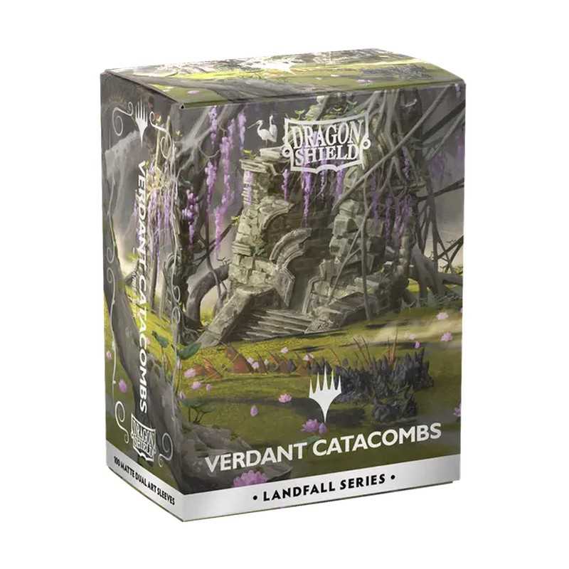 Dragon Shield Magic: The Gathering Matte Dual Art Sleeves: Landfall Series - Verdant Catacomb (100ct.)