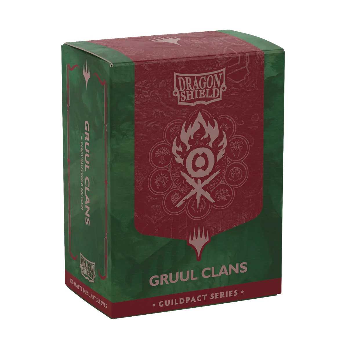 Dragon Shield Magic: The Gathering Matte Dual Art Sleeves: Guildpact Series - Gruul Clans (100ct.)