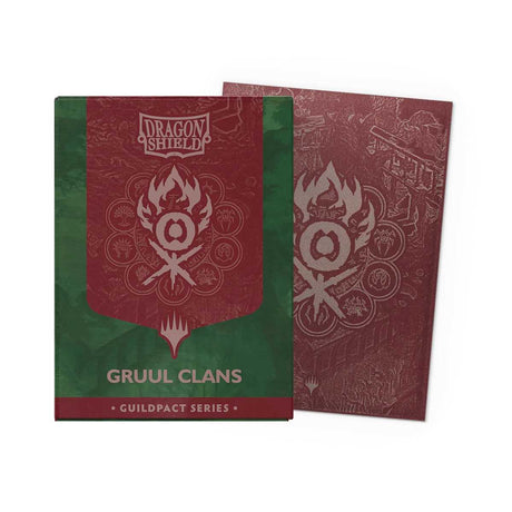 Dragon Shield Magic: The Gathering Matte Dual Art Sleeves: Guildpact Series - Gruul Clans (100ct.)