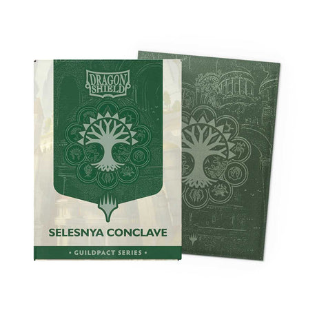 Dragon Shield Magic: The Gathering Matte Dual Art Sleeves: Guildpact Series - Selesnya Conclave (100ct.)