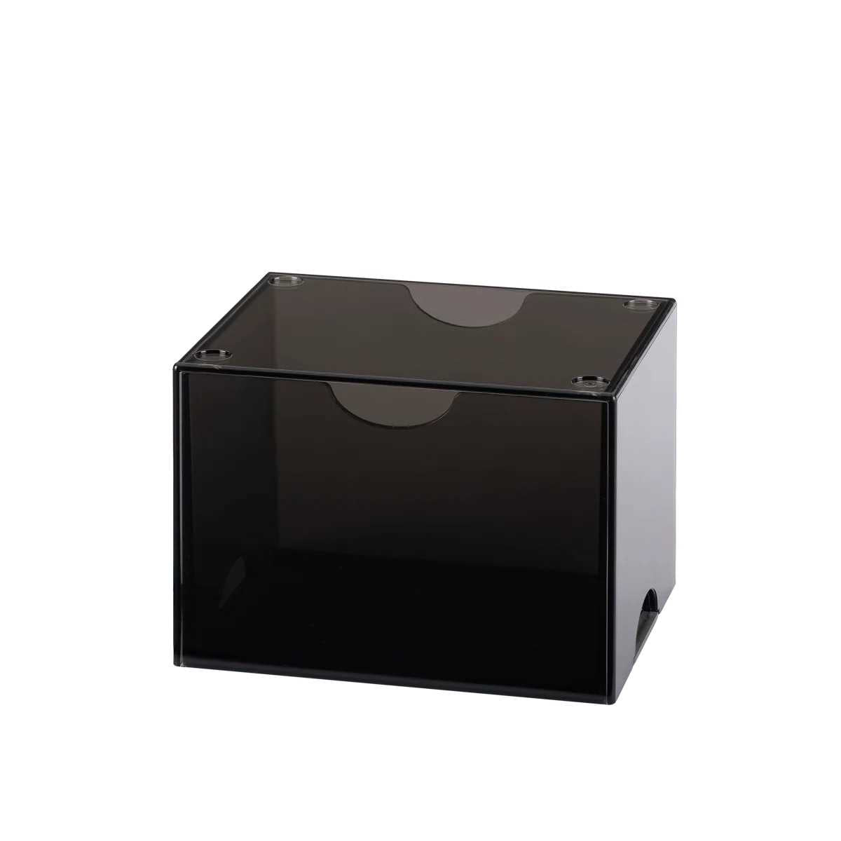 Dragon Shield Strongbox 100+ Card Deck Box - Clear Black