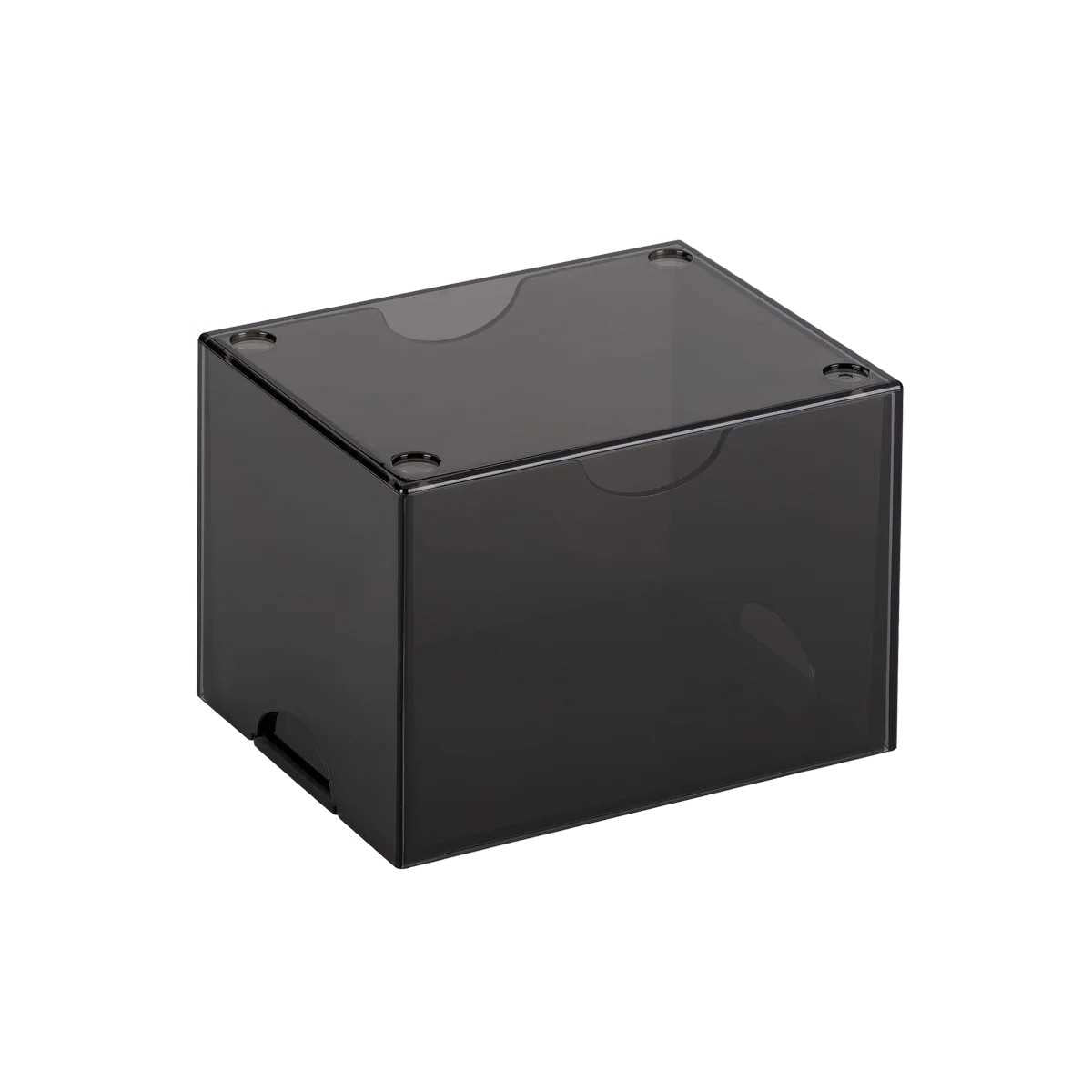 Dragon Shield Strongbox 100+ Card Deck Box - Clear Black