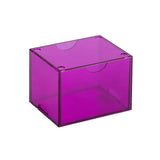 Dragon Shield Strongbox 100+ Card Deck Box - Clear Purple