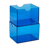 Dragon Shield Strongbox 100+ Card Deck Box - Clear Blue