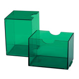 Dragon Shield Strongbox 100+ Card Deck Box - Clear Green