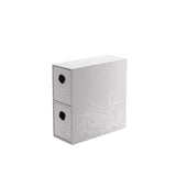 Dragon Shield Fortress Card Drawers Vertical-2 - White