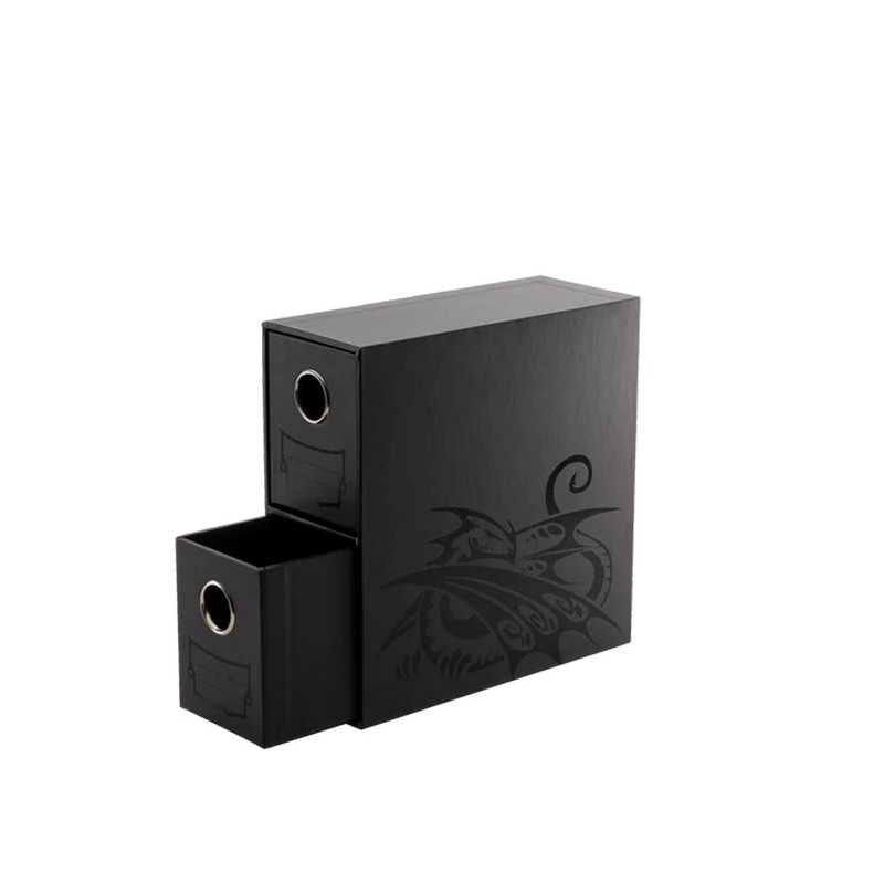 Dragon Shield Fortress Card Drawers Vertical-2 - Black