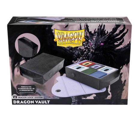 Dragon Shield Dragon Vault - Black & Lilac
