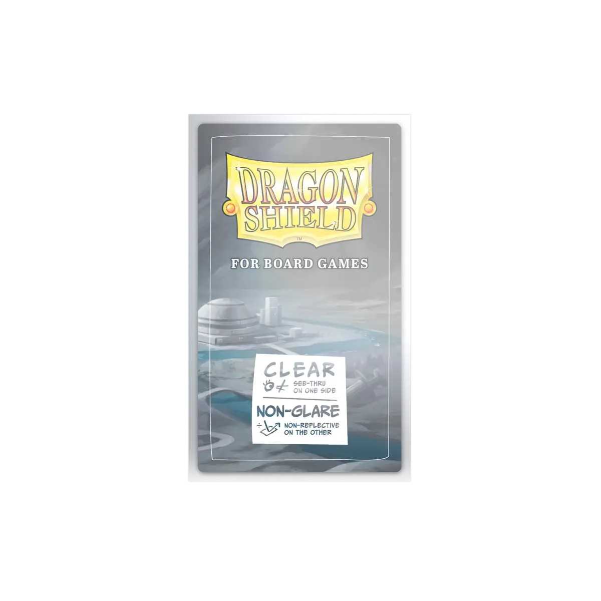 Dragon Shield 100 Clear Non-Glare Board Game Sleeves - Tarot