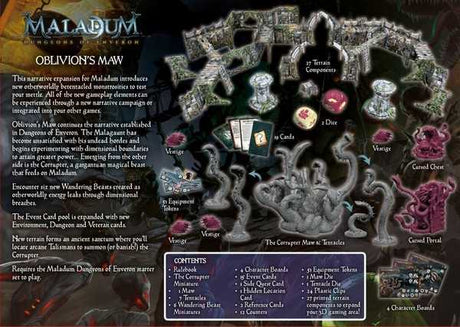 Maladum Oblivion's Maw Expansion