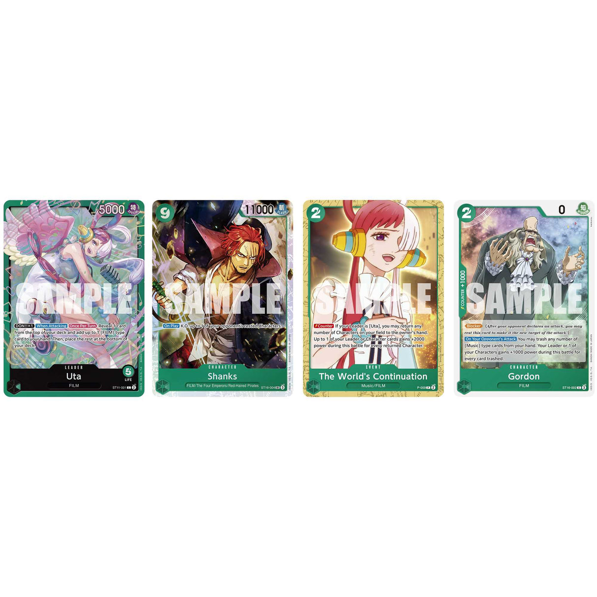One Piece Card Game: Starter Deck - Green Uta (ST-16) One Piece Card Game: Starter Deck - Green Uta (ST-16)