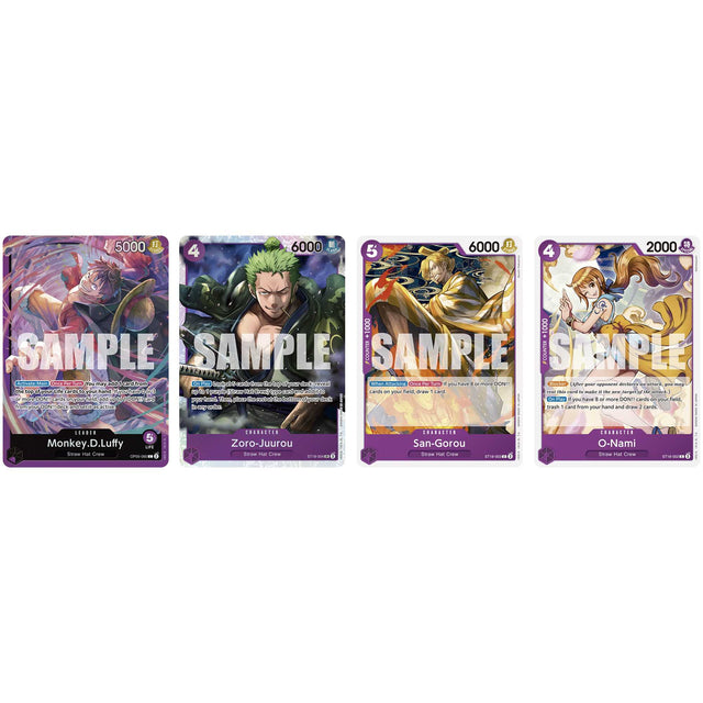 One Piece Card Game: Starter Deck - Purple Monkey.D.Luffy (ST-18) Asmodee UK One Piece Card Game: Starter Deck - Purple Monkey.D.Luffy (ST-18) Asmodee UK