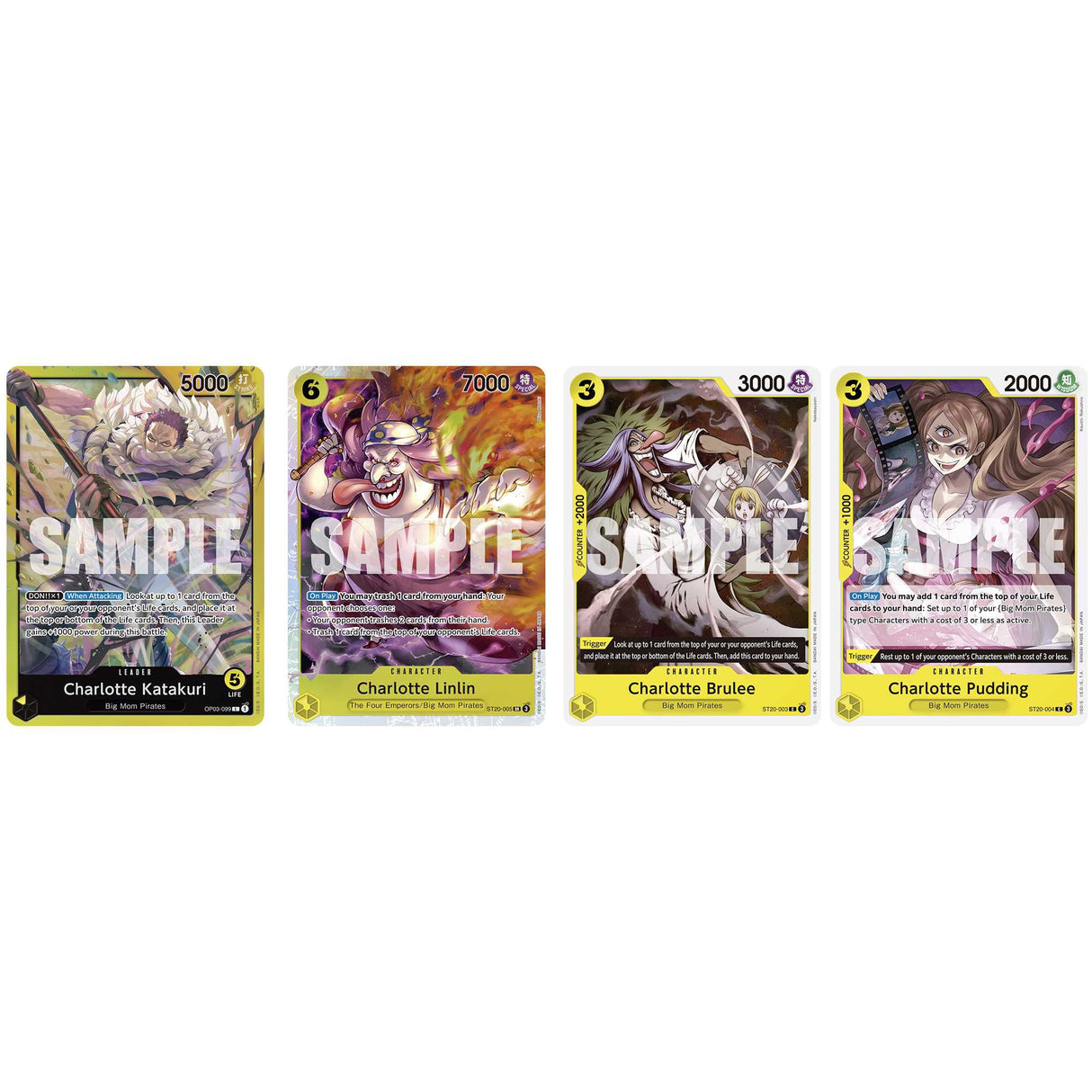 One Piece Card Game: Starter Deck - Yellow Charlotte Katakuri (ST-20) Asmodee UK One Piece Card Game: Starter Deck - Yellow Charlotte Katakuri (ST-20) Asmodee UK