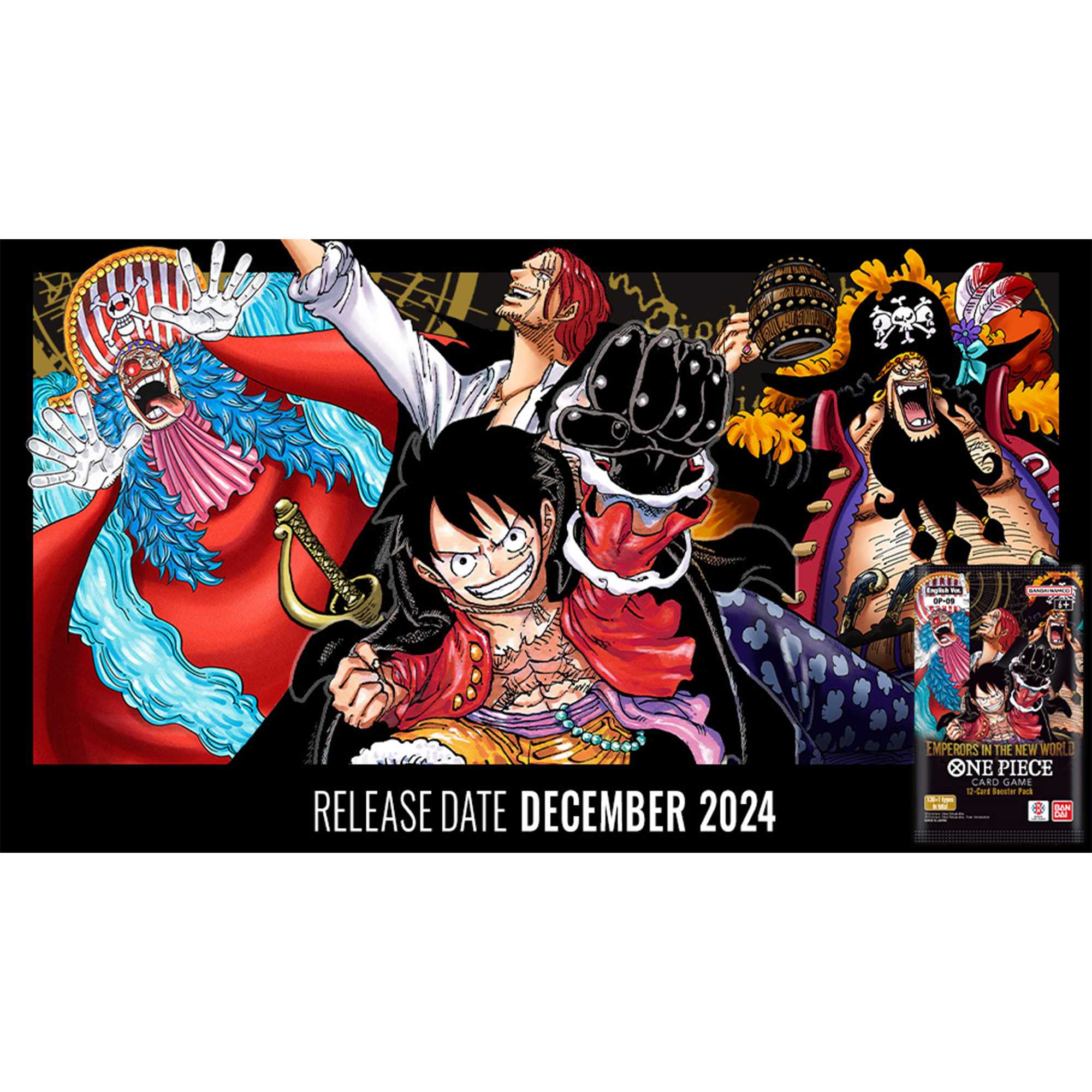 one piece card game op09 english One Piece Card Game: Booster Pack