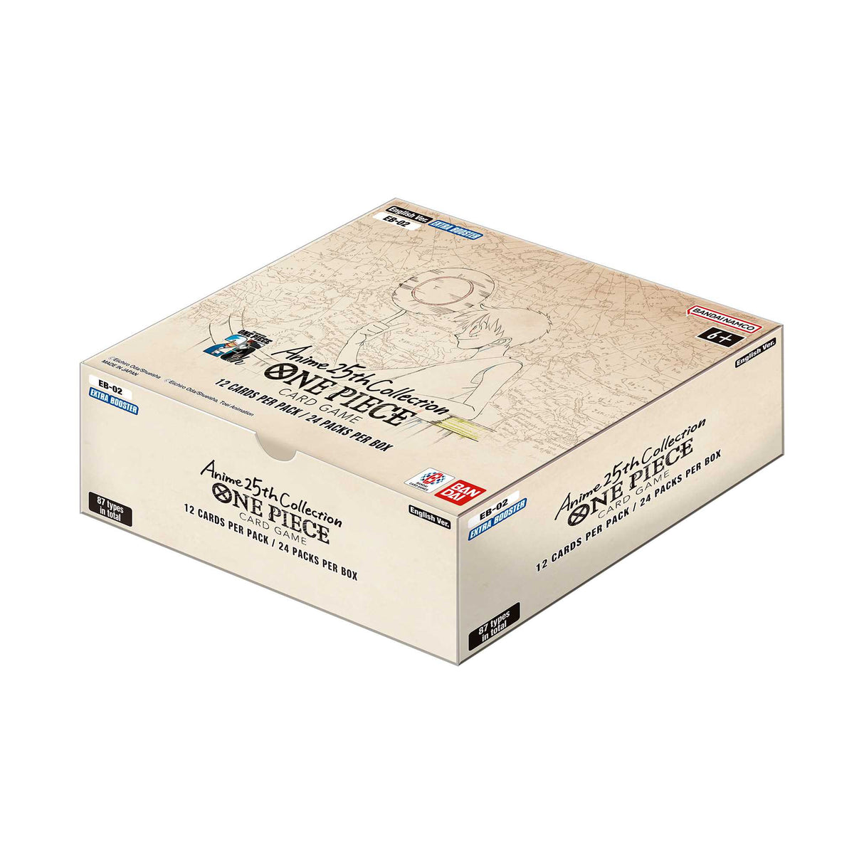 one piece tcg eb 02 booster box EXTRA - 2025 the set includes alternative artwork and parallel designs One Piece Anime Extra Booster