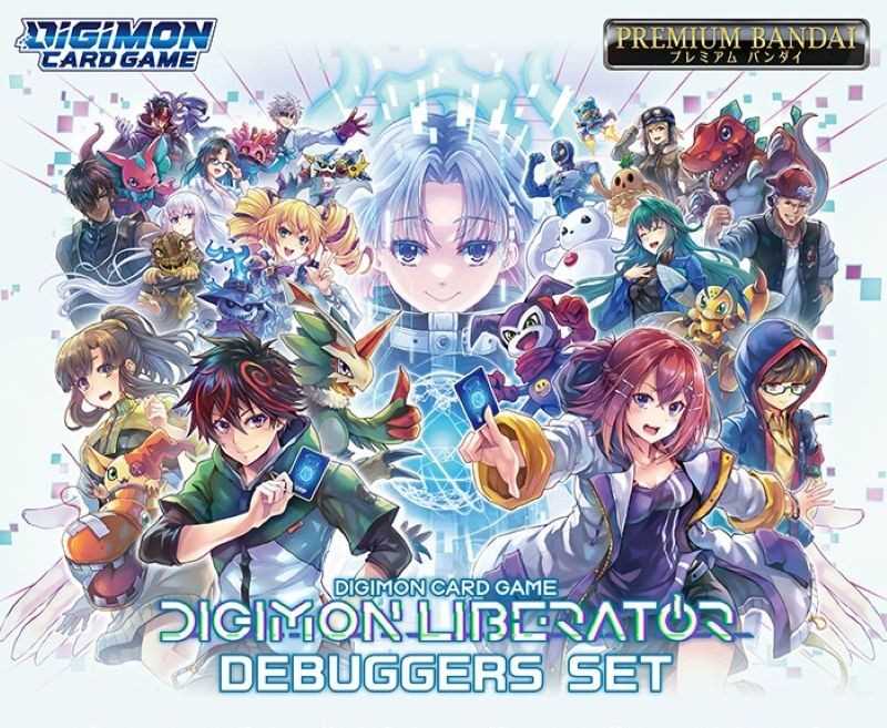 Digimon Card Game: Digimon Liberator Debuggers Set (PB-22) Asmodee UK Digimon Card Game: Digimon Liberator Debuggers Set (PB-22) Asmodee UK