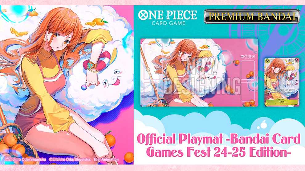 ワンピース プレイマット Bandai Card Game Fest 24-25 One Piece Card Game: Official Playmat - Bandai Card Games