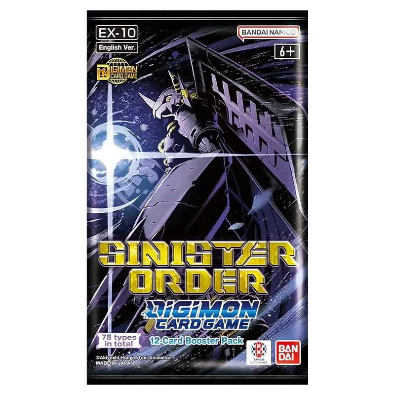 39▢デジモンカード SINISTER ORDER 3BOX KM0929-3 39▢デジモンカード SINISTER ORDER 3BOX KM0929-3 【デジカ