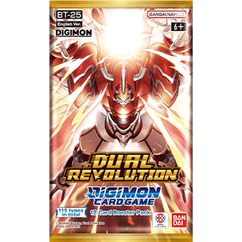 Digimon Card Game: Booster Pack - Dual Revolution (BT-25) Asmodee UK Digimon Card Game: Booster Pack - Dual Revolution (BT-25) Asmodee UK