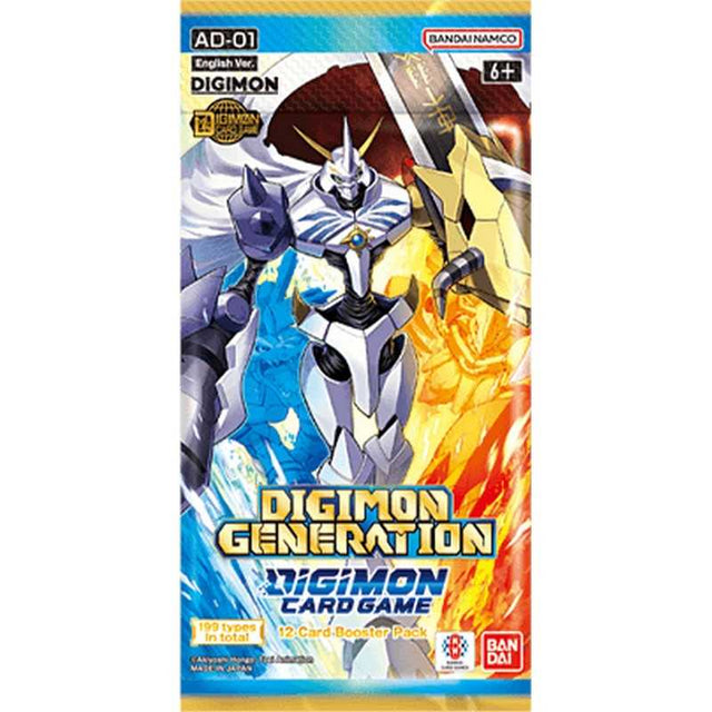 Digimon Card Game: Advanced Booster - Digimon Generation Asmodee UK Digimon Card Game: Advanced Booster - Digimon Generation Asmodee UK