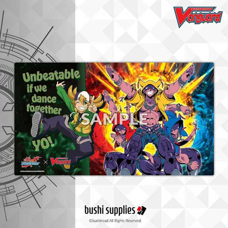 Cardfight!! Vanguard: Future Card Buddyfight - Rubber Playmat Vol 14. Design B - Tetsuya & Asmodai