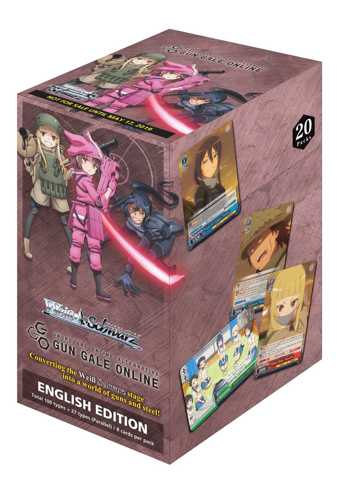 Weiß Schwarz Extra Booster Pack: Sword Art Online Alternative - Gun Gale Online II