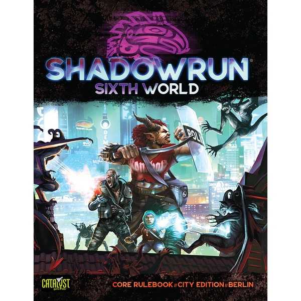 Shadowrun Sixth World Core Rulebook City Edition Berlin -  Catalyst Game Labs
