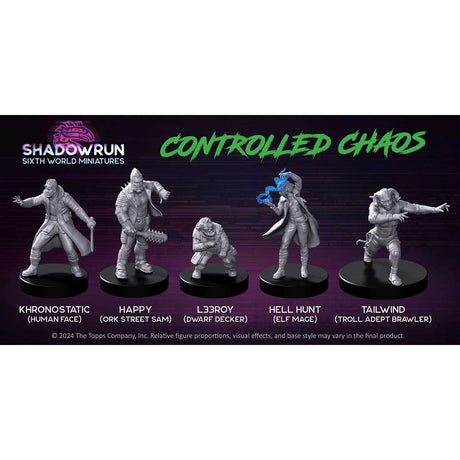 Shadowrun Controlled Chaos Miniatures