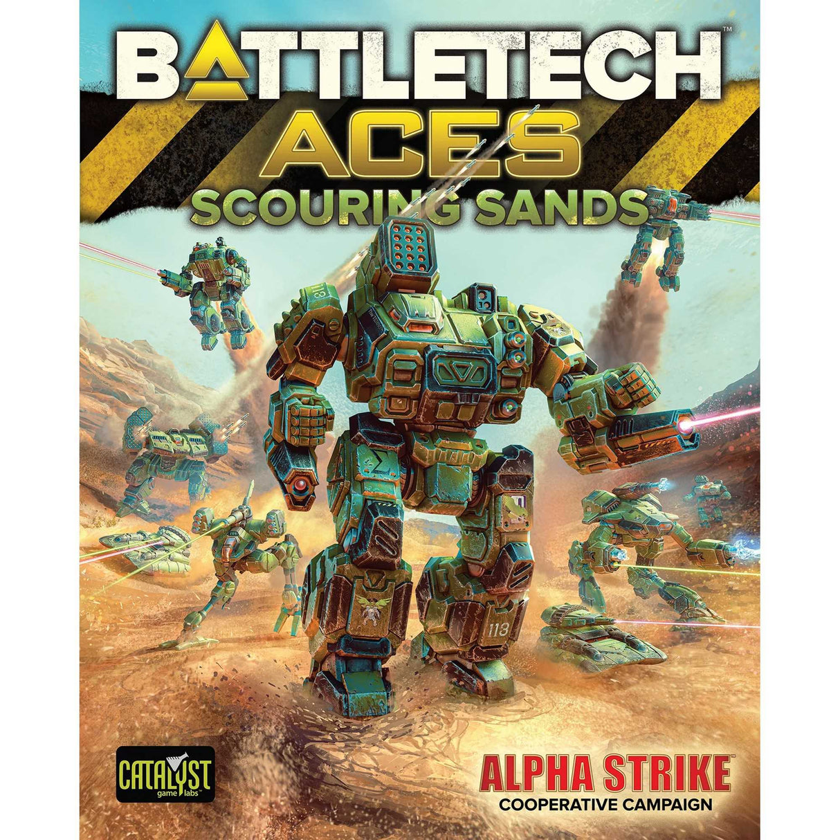 BattleTech Aces: Scouring Sands Alpha Strike