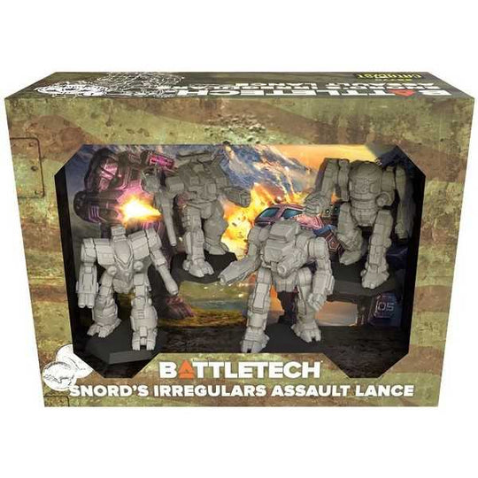 Battletech: Snords Irregulars Assault Lance (T.O.S.) -  Catalyst Game Labs