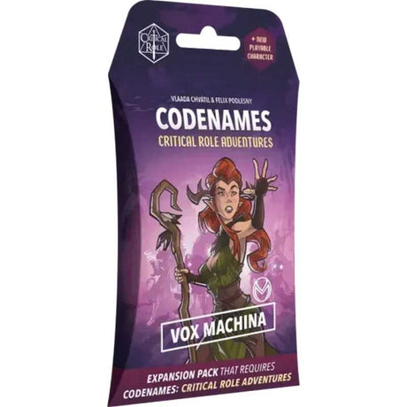 Codenames Critical Role Adventures - Vox Machina Expansion