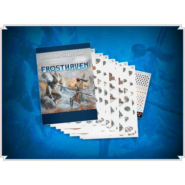 Frosthaven - Removable Sticker Set and Map -  Cephalofair Games