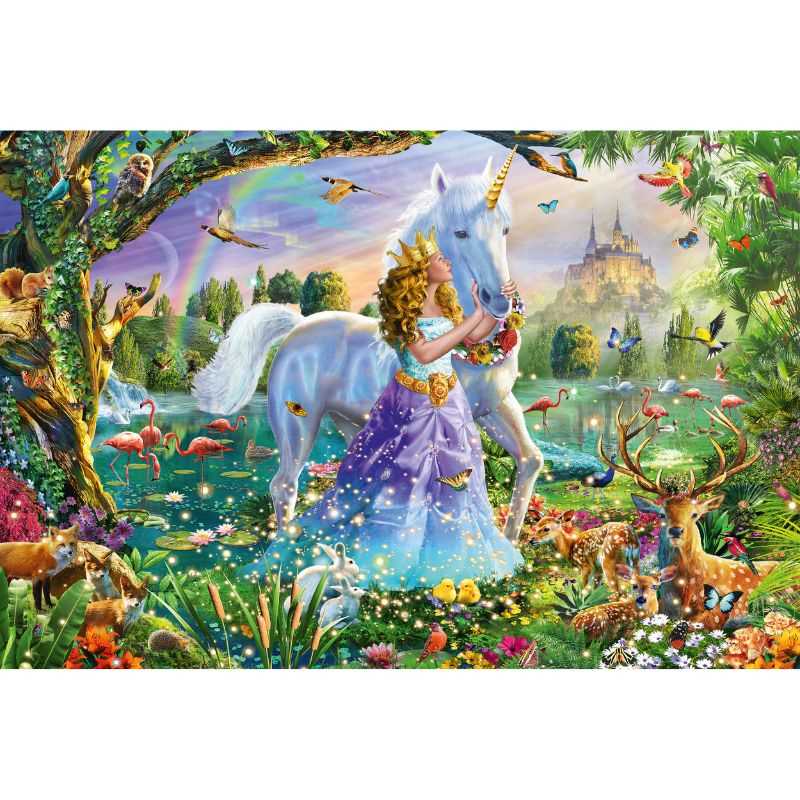 Princess Unicorn and Castle (150pc)