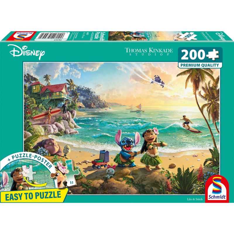 Thomas Kinkade: Disney Lilo and Stitch (200pc)