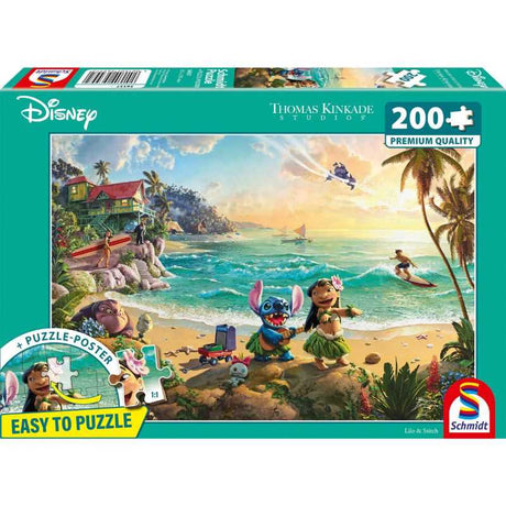 Thomas Kinkade: Disney Lilo and Stitch (200pc)