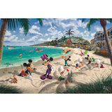 Thomas Kinkade: Disney Mickey & Minnie in Florida (200pc)