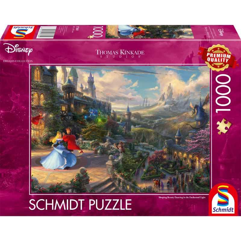 Thomas Kinkade: Disney Sleeping Beauty Dancing in the Enchanted Light (1000pc)