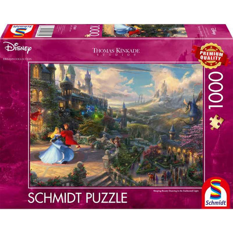 Thomas Kinkade: Disney Sleeping Beauty Dancing in the Enchanted Light (1000pc)