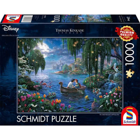 Thomas Kinkade: Disney The Little Mermaid and Prince Eric (1000pc)