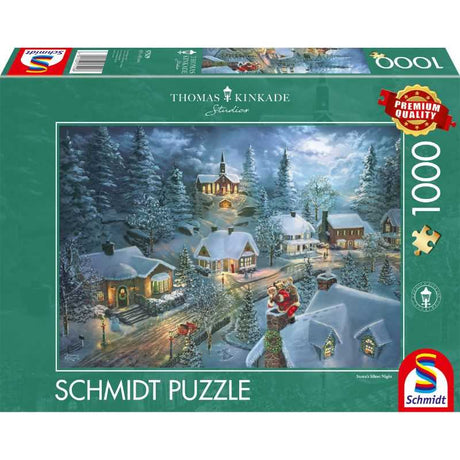 Thomas Kinkade: Santa's Silent Night (1000pc)