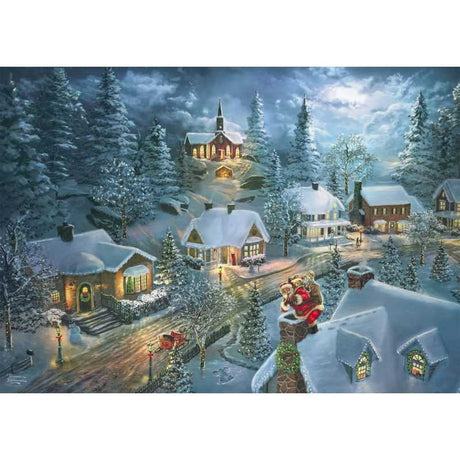 Thomas Kinkade: Santa's Silent Night (1000pc)